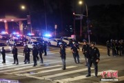 滦南约200名海军陆战队士兵进驻洛杉矶 开始执行警戒守卫任务